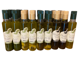 Bouteille 25 cl Huile d'olive aromatisée